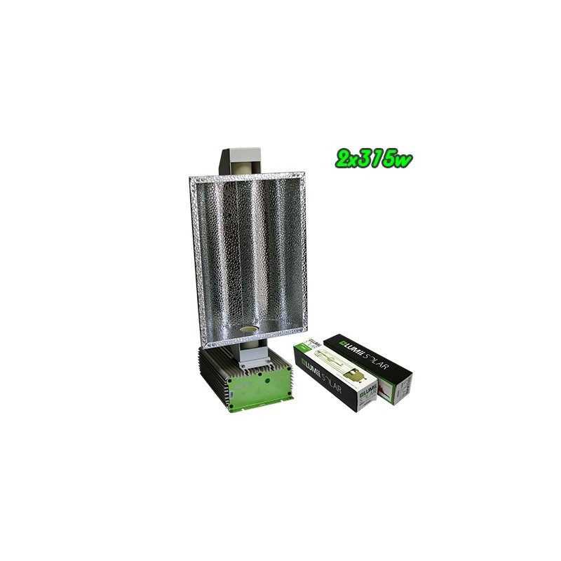 Kit Iluminación LEC Lumii 630w dos bombillas