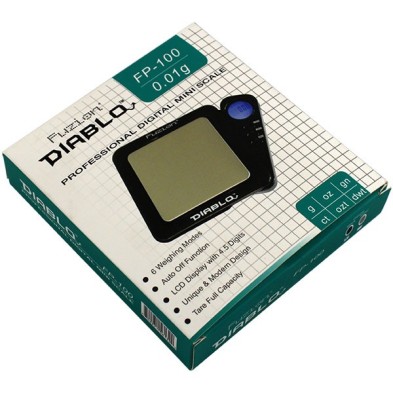 Báscula Diablo 0.01-75gr Fuzion en caja