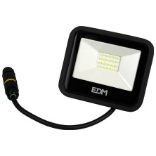 LED-Strahler 20W Grünes Licht - Black Edition