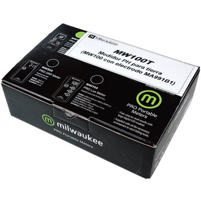 Medidor PH tierra Milwaukee caja