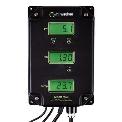 Medidor continuo PH-EC-Temperatura Milwaukee base